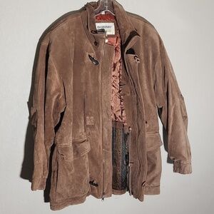 Bobbio La Moda Mens Jacket Size XL Leather Vintage